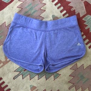 Purple ADIDAS Womens shorts